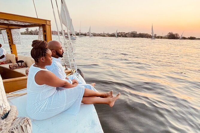 Private Romantic Dinner on the Nile - Boarding the traditional felucca