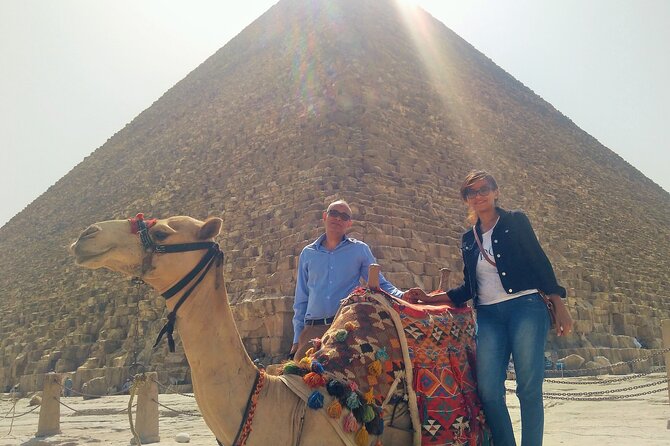 Private Tour: Giza Pyramids & Cairo Museum & Bazaar(All included) - Giza Pyramids: two hours among ancient stone