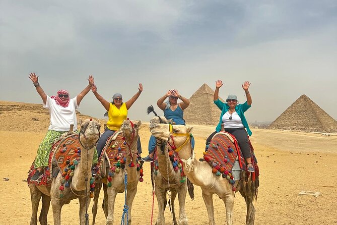 Private tour Giza Pyramids ,sphinx & camel ride all included - Hotel pickup makes the start simple