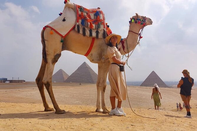 Private Tour Giza Pyramids,Sphinx,lunch,camel& inside 3rd pyramid - Starting with the Great Pyramid