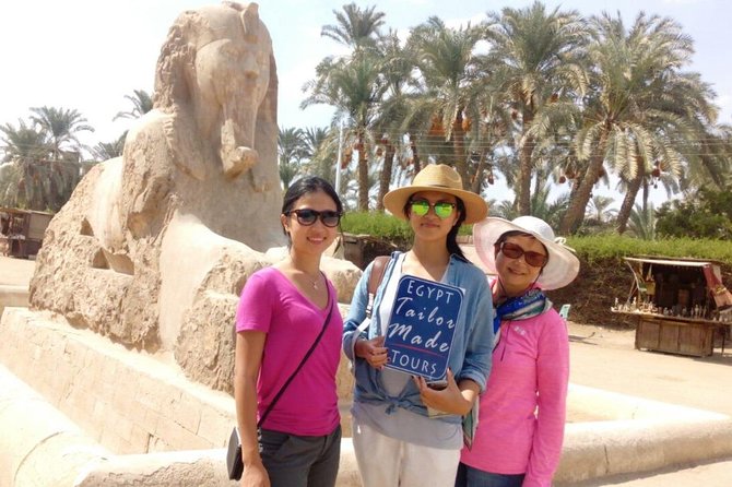 Private Tour to explore Giza Pyramids - Saqqara -Memphis - What the food and camel upgrade adds