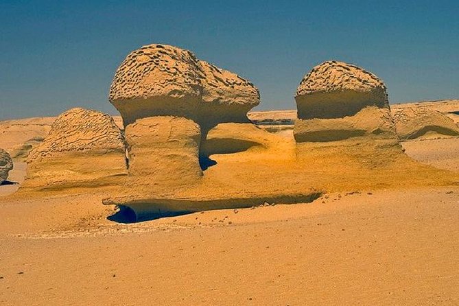 Private Tour To Fayoum Oasis, Valley Of The whales & Wadi Al Rian From Cairo. - Mudawara Mountain gives you the desert view