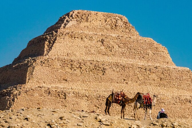 Private Tour to Giza Pyramids Sphinx Memphis and Saqqara - The Pyramid of Unas and the before-noon tip