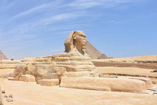 Private Tour to Giza Pyramids Sphinx Memphis and Saqqara - Lunch with pyramid views