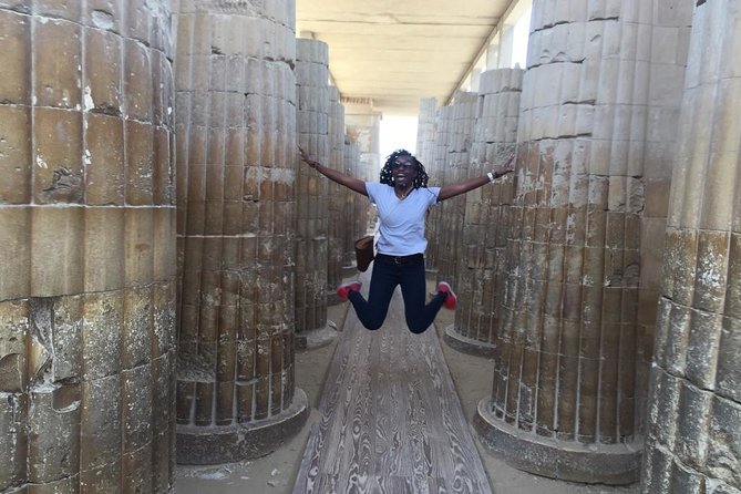 Privet Tour to Pyramids of Giza, Sphinx & Memphis and Saqqara - Food, vehicle, and what the $80 covers