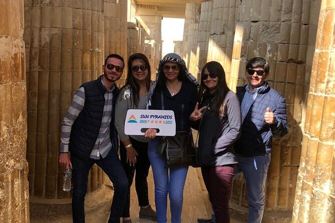 Pyramids, Memphis, Sakkara day trip at no extra cost. - Transport, lunch, and the shopping stop