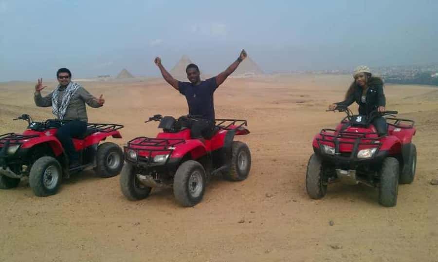 Pyramids of Giza: 1-Hour Quad Bike Desert Safari - Safety instructions before you start the engine