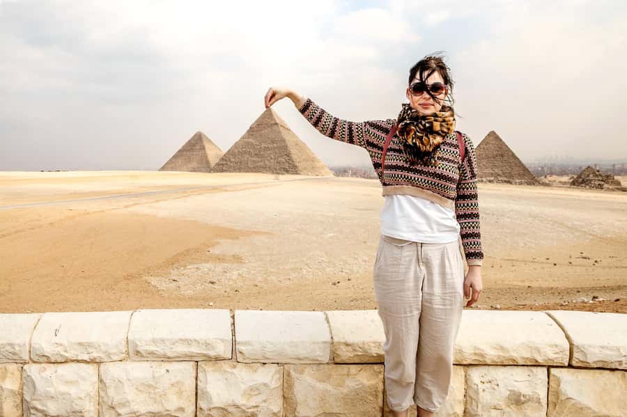 Pyramids of Giza and Great Sphinx: Private Half-Day Tour - Chephren, Mykerinos, and the classic pyramid view