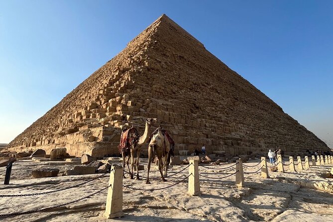 Pyramids of Giza , Memphis , Saqqara , Lunch Guided Private Trip - Why the Saqqara-first route makes sense