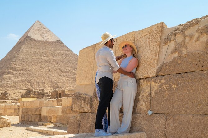 Pyramids of Giza Photoshoot & Tour with Camel, Horse & Shopping - What the photography service includes