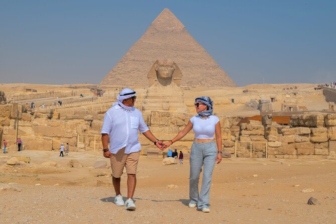 Pyramids of Giza Photoshoot & Tour with Camel, Horse & Shopping - Khafre: a shorter stop with a strong profile