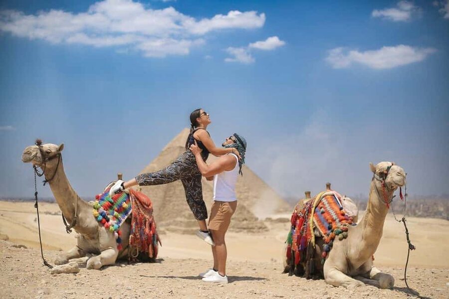 Pyramids & Sphinx Tour with Free Camel Ride - The Sphinx and the stories behind it