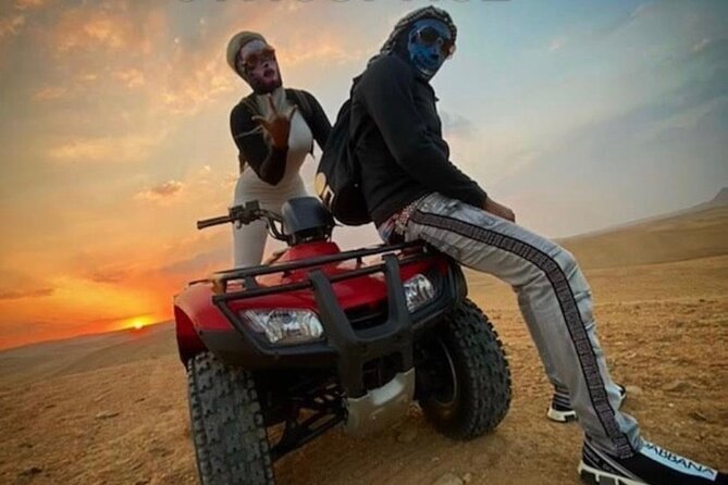 Quad Bike ATV Tours in Desert of Giza Pyramids with Egyptian Tea - What the $20 price really gets you