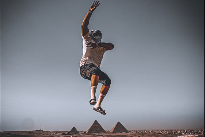 Quad Bike ATV Tours in Desert of Giza Pyramids with Egyptian Tea - A drink at the desert café