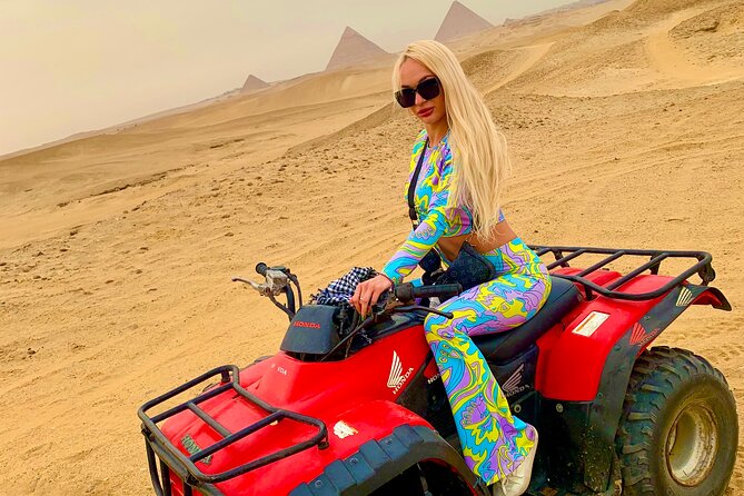 Quad Bike ATV Tours in Desert of Giza Pyramids with Egyptian Tea - The second ride and the pace of the outing