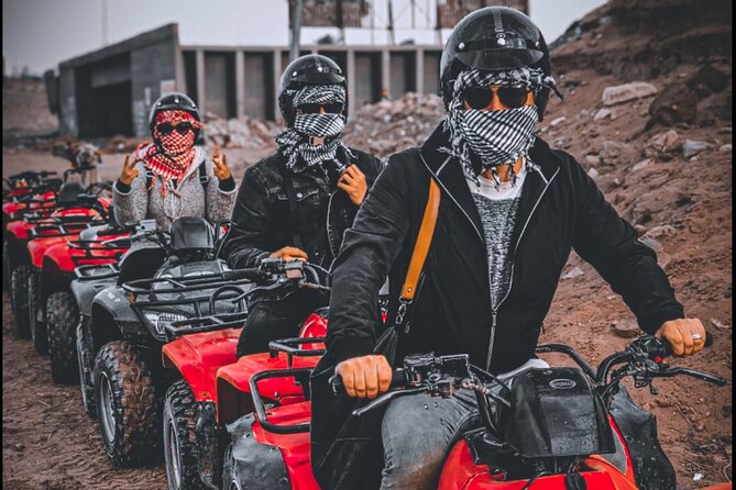 Quad Bike ATV Tours in Desert of Giza Pyramids with Egyptian Tea - What the ride is really like near Giza