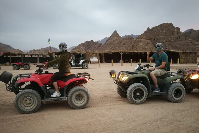 Quad Biking Tour in Sharm El Sheikh Desert - The Bedouin tea break