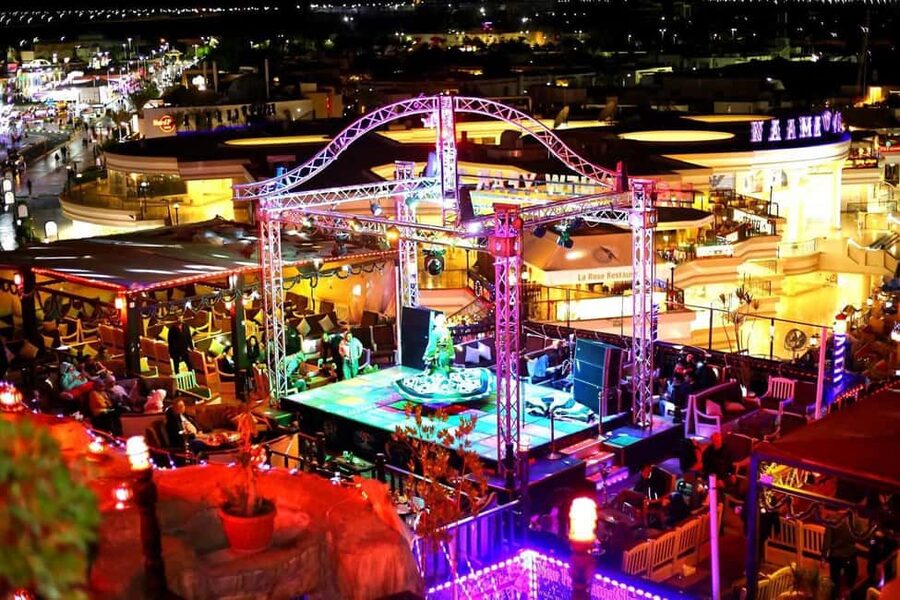 Sharm El-Sheikh: Cafe & restaurant - Farsha or New Panorama - The shows at New Panorama