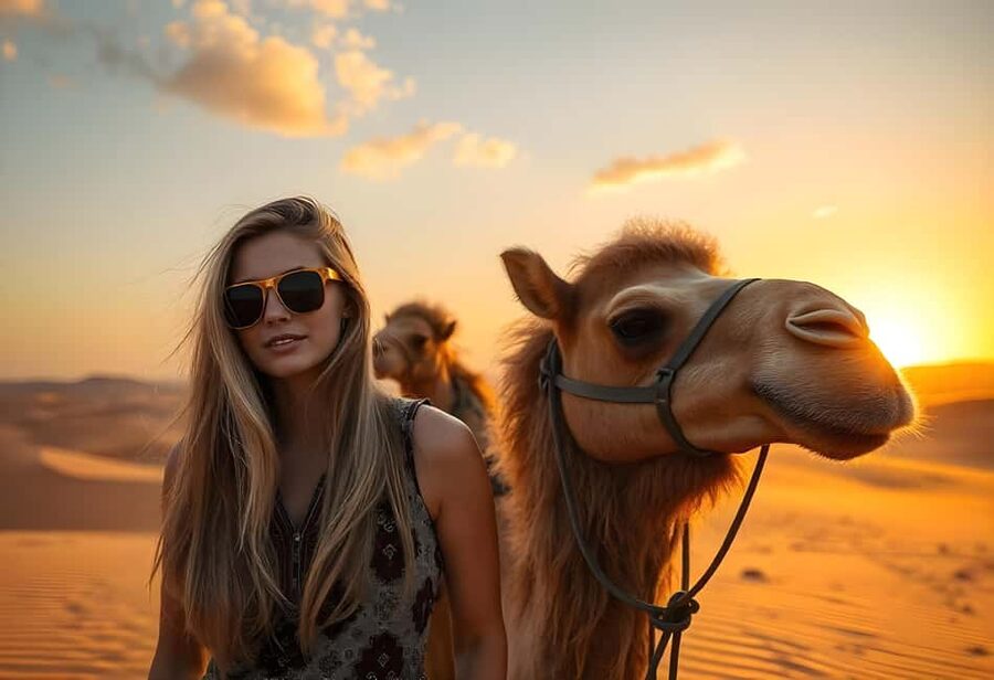 Sharm El-Sheikh: Camel Riding, Stargazing, BBQ Dinner & Show - Fire and Tannoura performances keep the camp lively