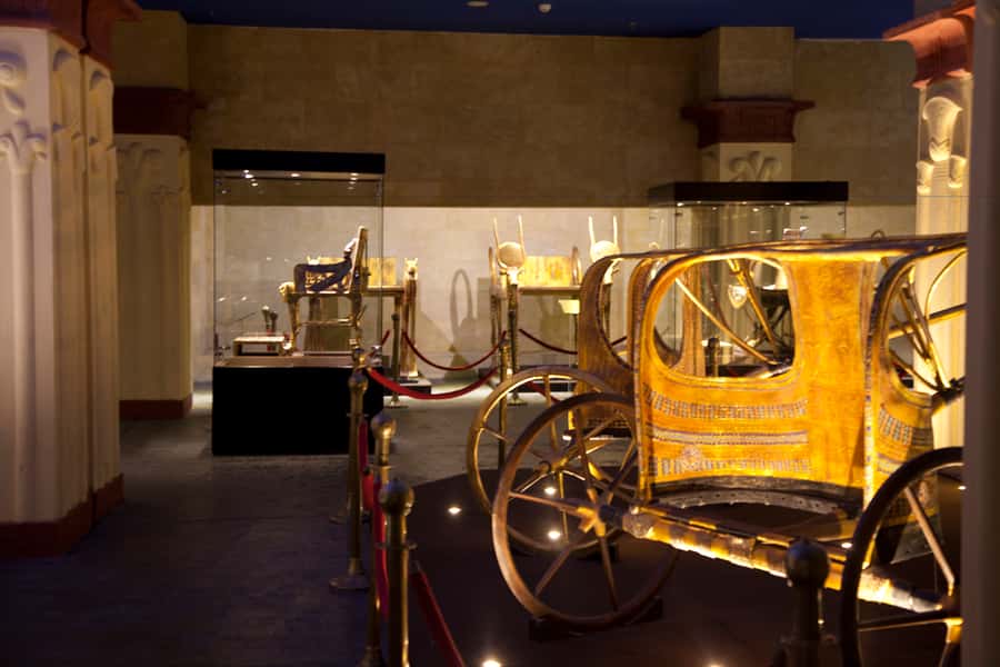 Sharm El Sheikh: King Tut Exhibition Audio Tour - The gold mask is the clear centerpiece