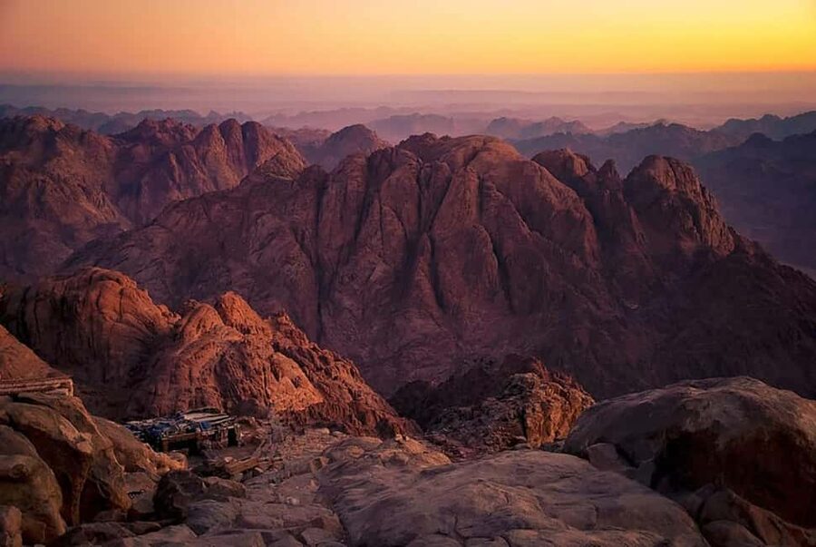 Sharm El Sheikh: Mount Sinai & St. Catherine Monastery Tour - Waiting for sunrise at Mount Sinai