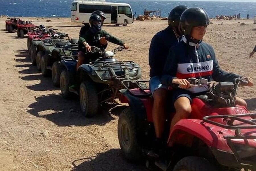 Sharm El-Sheikh: Parasailing, Camel Ride, Dive & Quad Bike - A camel ride that adds a slower desert moment