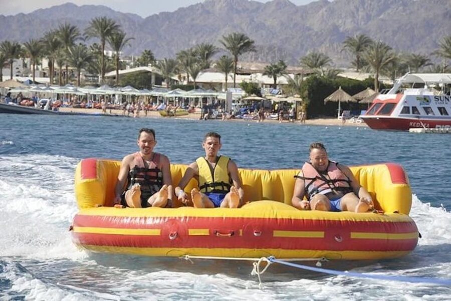 Sharm El-Sheikh: Parasailing, Camel Ride, Dive & Quad Bike - Banana boat and tube rides for fast, splashy fun
