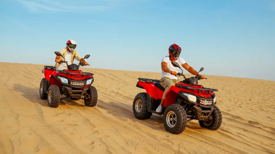 Sharm El Sheikh: Quad Biking, Camel Ride & Bedouin Dinner. - Belly dancing, music, and fire shows