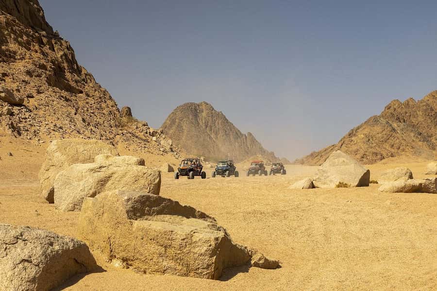 Sharm El Sheikh: Quad Biking & Desert Safari with Pickup - Safety first, then onto the quad bikes