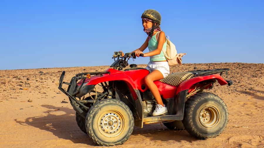 Sharm El Sheikh: Quad Biking trip with Authentic Bedouin Tea - The Bedouin village and a cup of tea