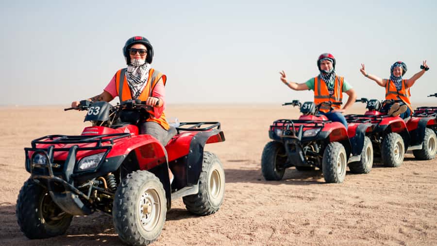 Sharm El Sheikh: Quad Biking trip with Authentic Bedouin Tea - Guides, service, and the overall organization