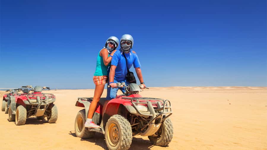 Sharm El Sheikh: Quad Biking trip with Authentic Bedouin Tea - What one hour on the quad really feels like