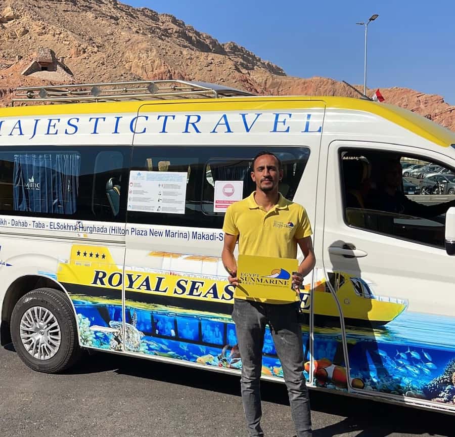 Sharm El-Sheikh: Royal Seascope Submarine Cruise with Pickup - From your hotel to the Sharm marina