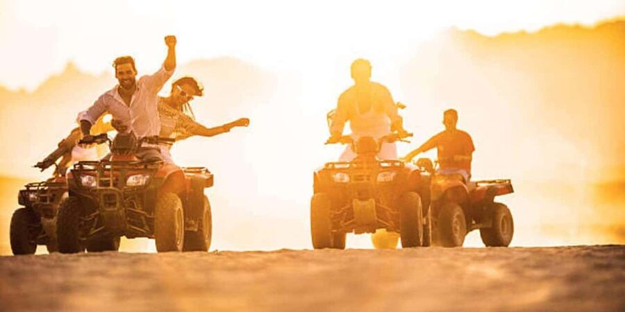 Sharm ElSheikh: ATV Quad & Buggy Adventure Sunrise or Sunset - Hotel pickup and the trip to the ATV base