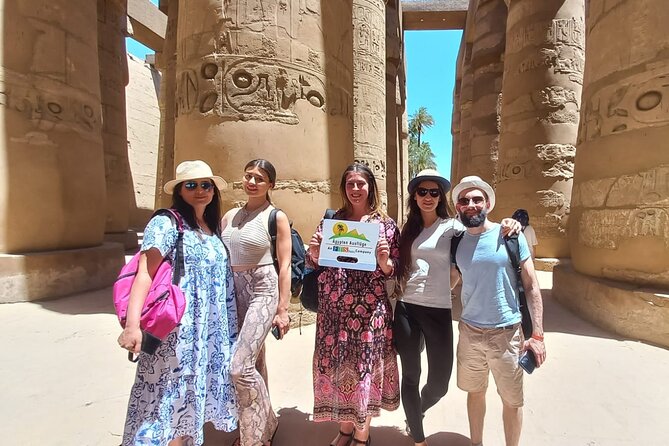 Small group Hurghada to Luxor, Valley of the Kings by Van - Karnak Temple and the sphinx-lined entrance