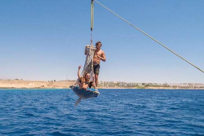 Snorkeling trip to Ras Mohamed & The White Island aboard Luxury Yacht - A seafood buffet after the swim