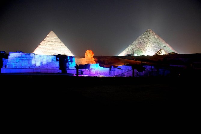 Sound and light show with Dinner with Pyramids view Roof Top Restaurant - Is $40 a good value?