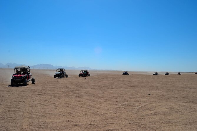Stargazing Safari Adventure by Jeep with Bedouin Dinner-Hurghada - Sunset from the desert hill