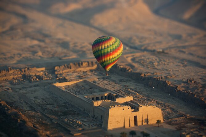 Sunrise Ballooning Luxor with Transfers Included - The Valley of the Kings from the air