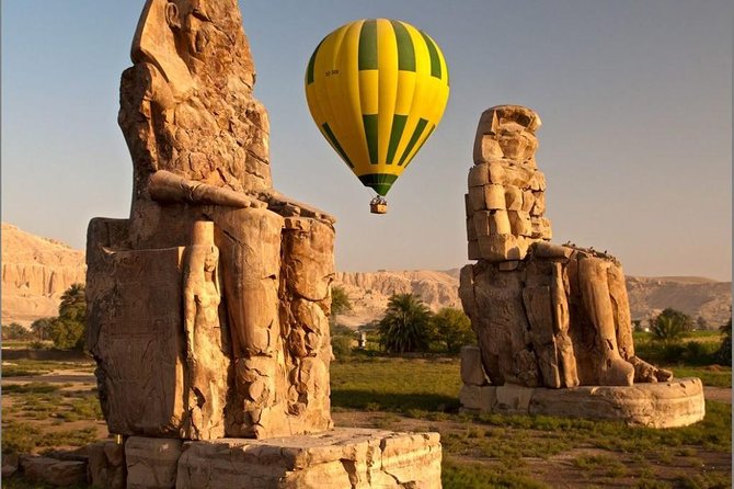 Sunrise VIP Hot Air Balloon Ride in Luxor - At the launch site, watch the balloon come alive