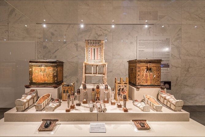 The National Museum of Egyptian Civilization ( NMEC ) , At Old Cairo. - The transport and meeting point