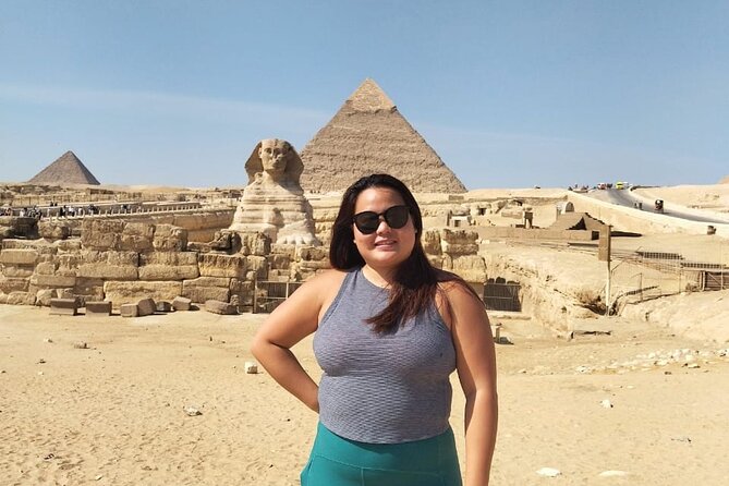 Thrilling Half-Day: Discover Pyramids, Sphinx, Camel Ride& Lunch! - The panoramic viewpoint and a short camel ride