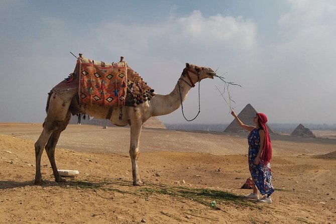 Thrilling Half-Day: Discover Pyramids, Sphinx, Camel Ride& Lunch! - Khafre, Menkaure, and the royal burial complex