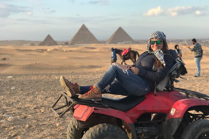 Top Private All Inc-Pyramids,Camel,Quad Bike,Inside Pyramid&Lunch - The camel ride, from novelty to memorable view