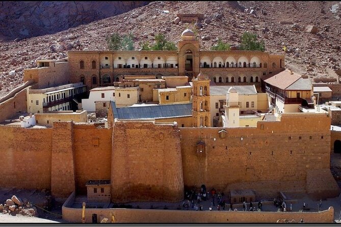 Trip To Mount Sinai & St Catherine From Cairo - St Catherine Monastery after the descent