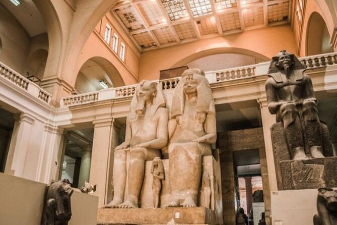 VIP All inclusive Best of Giza Pyramids, Sphinx, Sakkara, Memphis - What happens with the Egyptian Museum?