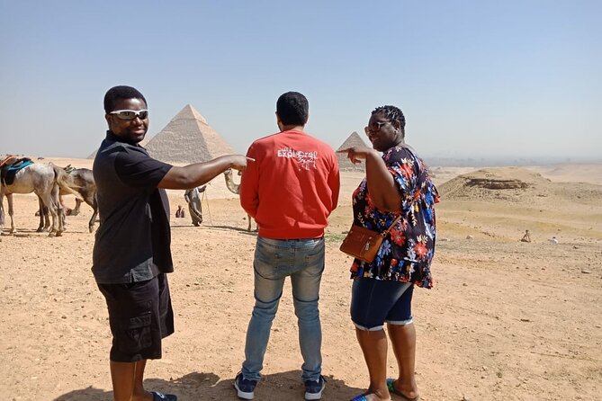 VIP All inclusive Best of the best Giza Pyramids,Sakkara,Memphis - Lunch overlooking Giza