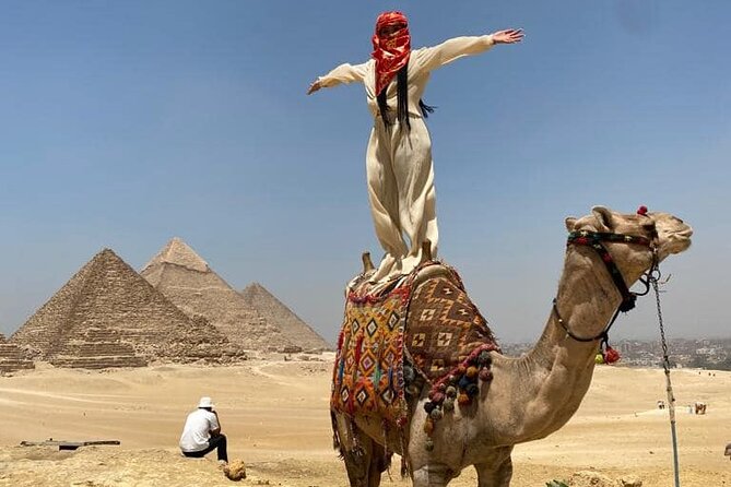 VIP Giza Pyramids, Sphinx, Lunch,Camel Ride & inside 3rd pyramid - What the $14 price really covers