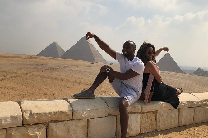VIP Half Day Tour Giza Pyramids ,Great Sphinx and Cairo Food Tour - The evening light and sound show needs confirmation