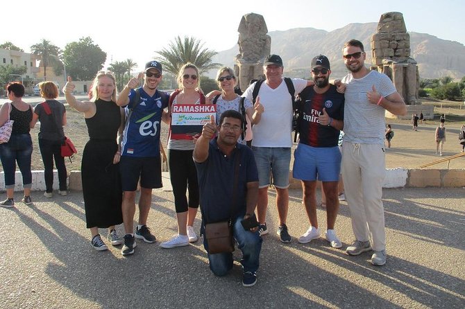 VIP Luxor Day Tour from Hurghada, Small group the top operator - The alabaster workshop and the shopping question